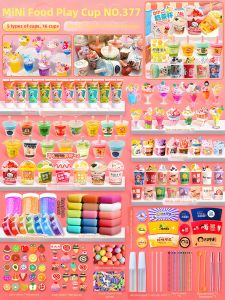 Mini Milk Tea Cup DIY Making Kit Children Toys