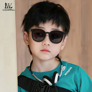LouisWill Children Sunglasses Fashion Polarized Sunglasses Kids Sunglasses Bending Fatigue Resistance Polarized UV400 Children Protection Spectacle Lens