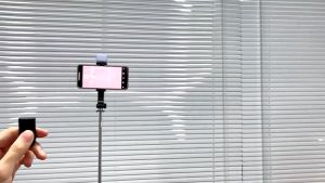 ไม้เซลฟี่ อเนกประสงค์ 360° ขาตั้งกล้อง แบบหมุนได้ พร้อมไฟ LED พร้อมรีโมตคอนโทรล