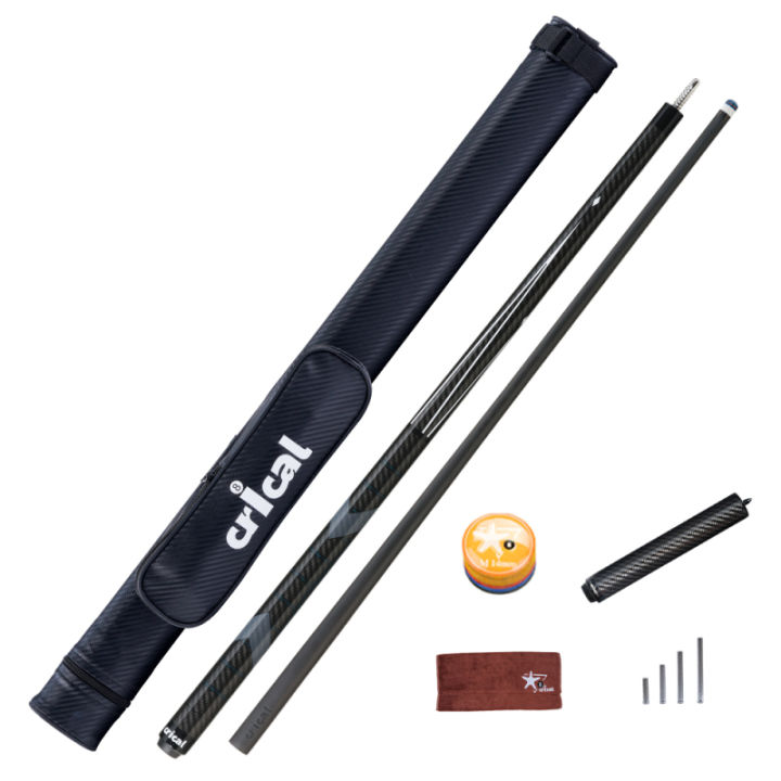 CRICAL CL-01 Carbon Fiber Pool Cue 12.5mm Low Deflection XTC