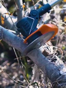 Moketa 588V Mesin Pemotong Rumpu Listrik Pemangkas Rumput dengan Cordless Lawn Mower Trimmer