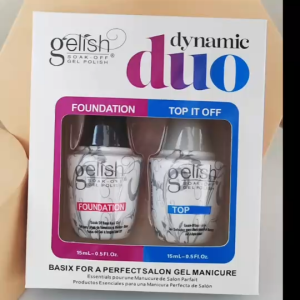 แพคเกจ The Dynamic Duo ประกอบด้วยขวดเจลรองพื้นเจล 15 ml. และขวด Top It Off 15 ml.