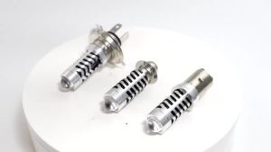1Pc H4 BA20D H6 P15D LED Xe Máy Đèn Pha Bóng Đèn Trắng Vàng Hi/Lo Tia DRL Lái Xe Đèn Sương Mù Cho Xe Tay Ga ATV