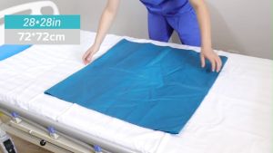 Elderly Slide Sheet Slide Sheets for Elderly and Disabled Transfer Easily Washable Reusable