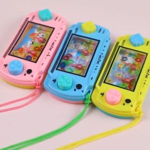 Water Ring Toss Game Handheld Machine Toy Goodie Bag Gift Party Gift Water Hoop toy for kids