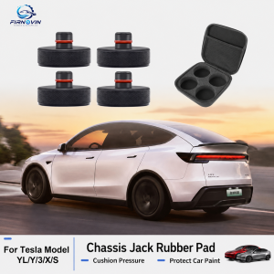 For Tesla Model 3 Y S X Rubber Jack Pad Lifting Adapter Lift Puck Chassis Battery Protector Tire Repair Tool Accessories