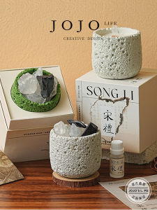 JOJOS L. PD. Crystal Stone Diffuser Aromatherapy No-Flame Essential Oil Home Use Fragrance Diffuser Stone Mr. Grocery