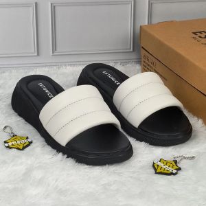 Sandal Slop Wanita Sendal Wedges Terbaru Kekinian Clara