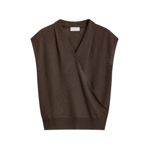 Exclusive Design V-Neck Cinch Waist Knit Top