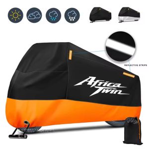 Motorcycle Cover Waterproof All Weather UV Protective Outdoor Motorbike Scooter Cover 190T Wear-resistant Motors Dust Rain Cover