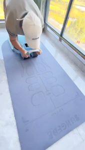 SUHGFDE กันลื่น คุกเข่าไม่เจ็บ เสื่อโยคะ แผ่นรองสําหรับล้อหน้าท้อง Abdominal wheel pad yoga mat