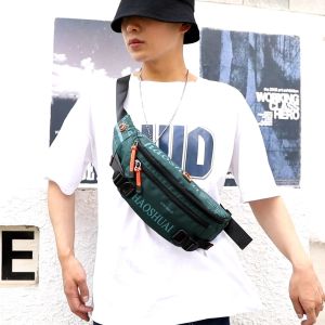 กระเป๋าคาดอกกันน้ำ แฟชั่นและอเนกประสงค์ เบาและสปอร์ต จุของได้เยอะ ใส่หูฟังฟังเพลงได้