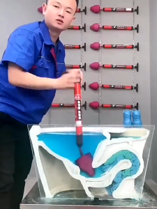 Plunger Pompa Sedot WC Pompa WC Duduk MampetToilet Plunger Pompa WC Mampet Mampet Wastafel Air Pump