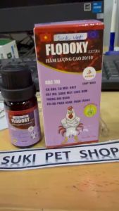 FLODOXY - ( 10ml ) - SẢN PHẨM HỖ TRỢ HÔ HẤP VÀ TIÊU HÓA CHO GIA CẦM - HÀNG CHÍNH HÃNG ASIAVET