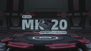 M-VAVE MK-20 Guitar/Bass Multi-effects Pedal Processor 320 Effect Types 128 Drum+ANN Neural Modeling