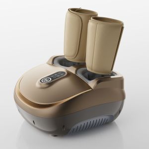 Jinkairui Foot Massager with Calf Airbags Kneading Shiatsu Airbag Squeeze Massager Foot Delight