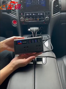 Car Inverter 12V 24V to 220V Power Converter Car Power Inverter Truck Socket Charger Inverter COD