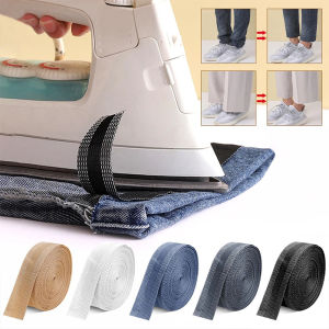 กางเกง Shortener เทปกาวในตัวกางเกงวางเหล็กบนขอบกางเกงสั้นลงรวดเร็วและสะดวกสําหรับ DIY เย็บผ้าเสื้อผ้า