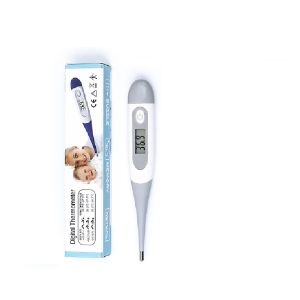 Pulse Oximeter Finger Clip Pulse Thermometer Electronic Soft Head Oral Armpit Temperature Measurement Household Adults Children