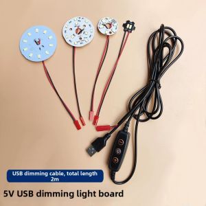 forsso | Dimmable 5V USB Round LED Light Panel
