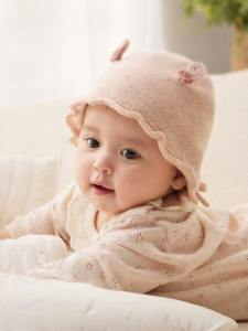 SHI YUE JIE JING | Infant Warmth Princess Hat