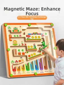 STARRY ARK | Educational Magnetic Maze Marble Toy for Children 3-6 Years
