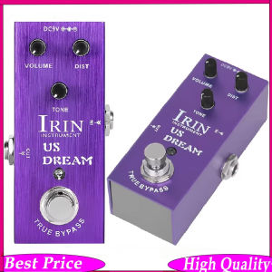IRIN | IRIN AN-03 Electric Guitar American Distortion Effector - High-Quality Durable Portable Guitar Accessory with Low Sound Loss