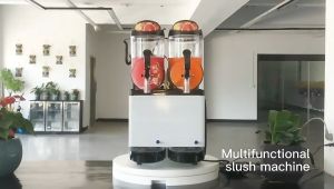 máy siro bào đá 3 hôc  máy slush công suất 850w bảo hành 1 năm