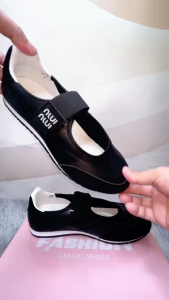 JSJK Korean Style Sneakers Flats Casual Velcro Strap Mary Jane Outdoors For Women Shoes #MN015