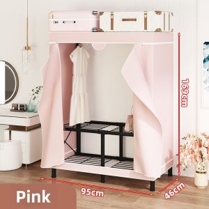 Foldable Zipped Dust-Proof Wardrobe