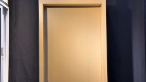 ALPHAMAX Portico Vetro Pintu Aluminium dengan Panel Kaca Rippled Panes & Ornamen 90 x 220 cm