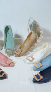 Sara Sara GASHA Flatshoes Sepatu Jelly Wanita / Flatshoes Casual / Flatshoes Jelly