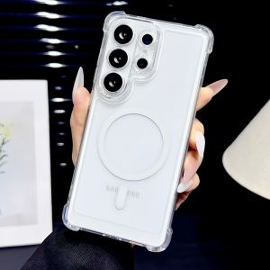 For Magsafe Magnetic Phone Case For Samsung Galaxy A57 A56 55 A54 A53 37 A36 A35 34 A26 A25 A17 A16 A15 A07 A06 A05S Clear Cover
