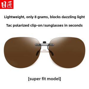 MoJon | Ultra-light Polarized Clip-on Sunglasses Large Size
