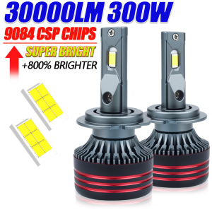 H7 H4 H11 LED CANBUS Bulbs 6000K 30000LM H8 H9 9005 9006 HB3 HB4 Super Bright Led Lights for Car Auto Diode Headlight Fog Lamps