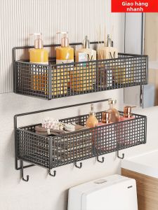Wall Mounted Organizer Storage Shelf Bathroom