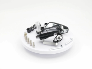 Universal Side Mirror CNC Alloy Motorcycle Side Mirror 360 Pusing Adjustable RSX150 XMAX NMAX Y15 LC135 Wave Dash EX5