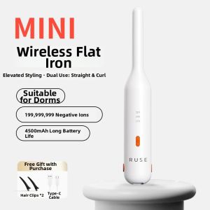 RUSE | Wireless Portable Mini Straightening and Curling Iron