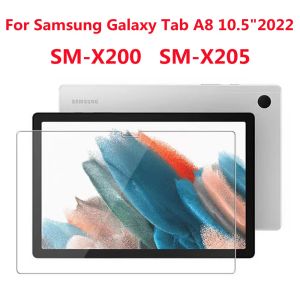 1PCS Tempered Glass Screen Protector For Samsung Galaxy Tab A8 10.5 Inch 2022 X200 X205 Anti Fingerprint Tablet Protective Film