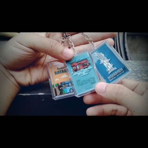 Gantungan Kunci BANDUNG / OLEH-OLEH KHAS KOTA BANDUNG / Dua sisi / PREMIUM