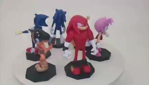 6pcs/set Cute Sonic the Hedgehog Game Action Figures: A Perfect Toy Set Gift