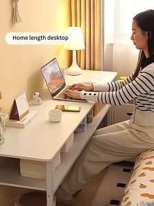 Computer Table For Desktop Study Table Computer Table With Cabinet 120/100/80CM  Household Bedroom  Living Room Home Desk Table