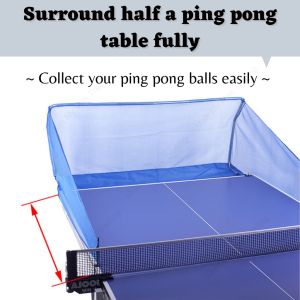 Table Tennis Automatic Serve Machine Ball Collection Net Table Tennis Ball Collector Table Tennis Storage Net Bag