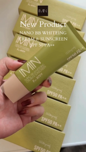 IMIN NANO BB WHITENING CREAM & SUNSCREEN SPF 50 PA++