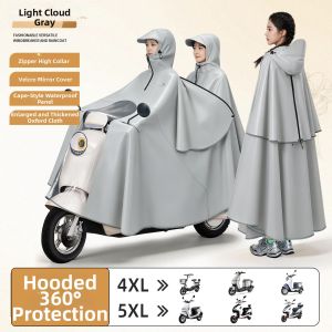 ZHENGYU | Parent-Child Raincoat for Electric Bike Flood Protection