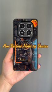 Redmi Note 14 15 13 12 Pro 5G Case Redmi Note 15 14 13 12 Case Redmi Note 14 13 12 Pro Plus 5G Circuit board PCBA Glass Shockproof Phone Case with Camera Protector technological trend sense Phone Cover for boys man