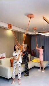 Alat Matahari Pembersih Rumah 1 set/ Kain lap Pel Dinding Multi Fungsi/Sapu Plafon 1.4M-5M