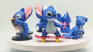 TOPTOY | Stitch Weird Diary Series Anime Figures Creative Cute Doll Statue Model Mystery blind box Toys Children Birthday Gifts