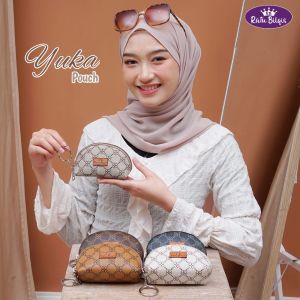Yuka Pouch Dompet Koin Mini Simple by Ratu Bilqis