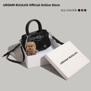 URCDN RDALVO | Stylish Leopard Pattern Handbag 2026 New Luxury Retro Versatile Crossbody Bag